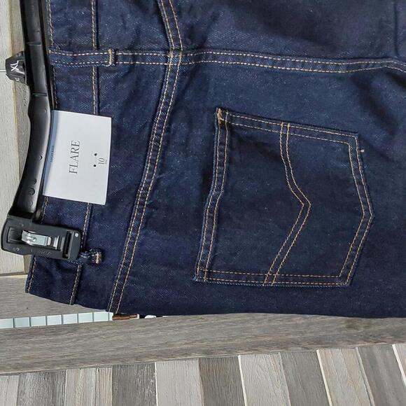 Flare Jeans Women Non-Stretch Cotton Pockets | Future Collective | 10 - Picture 9 of 10